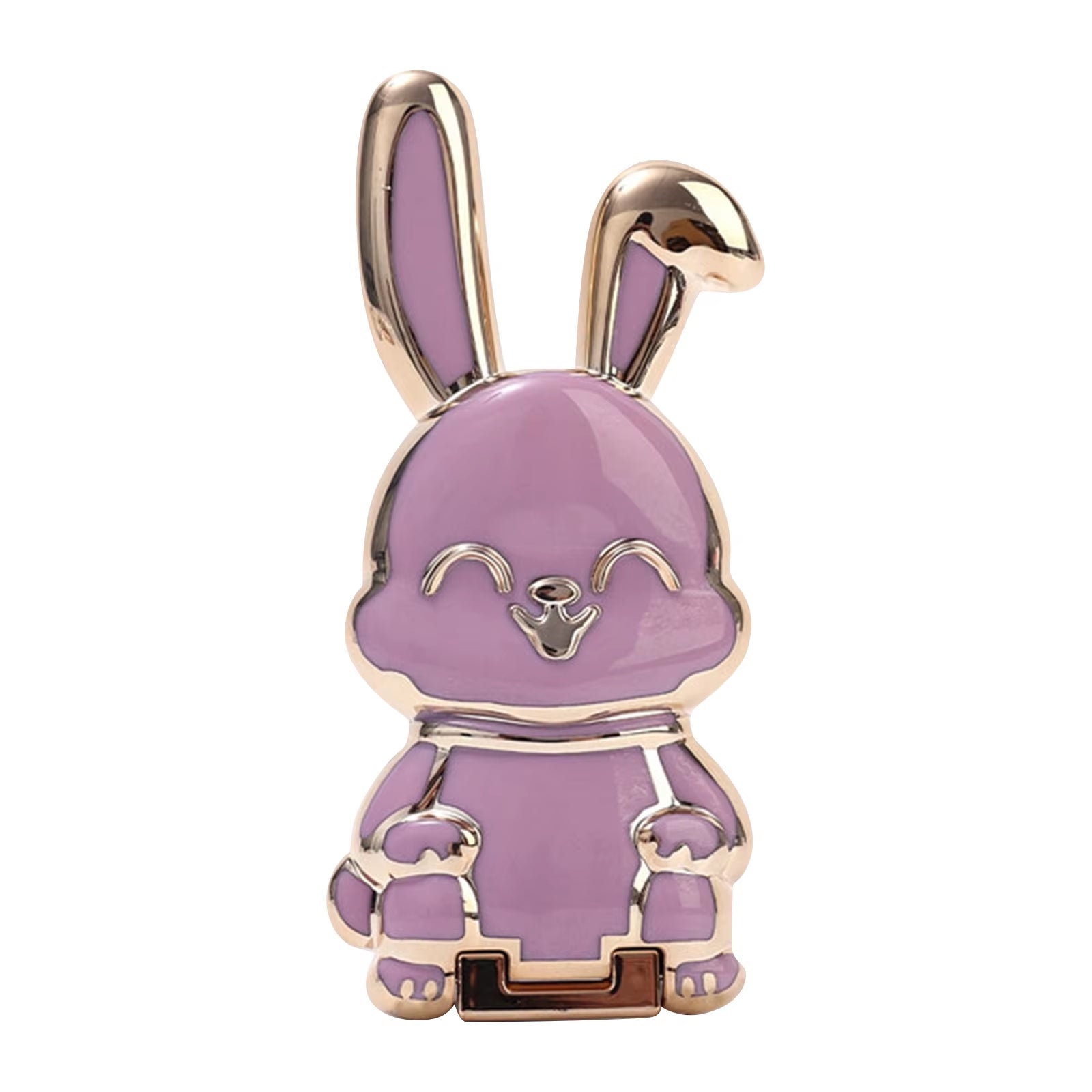 Foldable Bunny Phone Stand  Portable Holder for All Mobile Phones Cute Desk Accessories Office Home Decor
