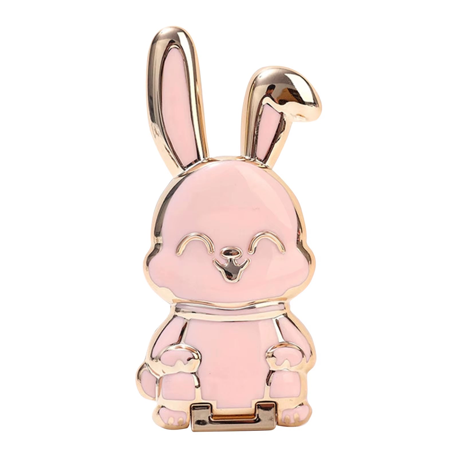 Foldable Bunny Phone Stand  Portable Holder for All Mobile Phones Cute Desk Accessories Office Home Decor