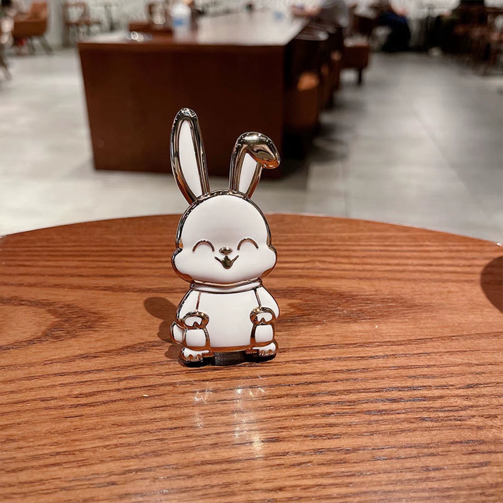 Foldable Bunny Phone Stand  Portable Holder for All Mobile Phones Cute Desk Accessories Office Home Decor