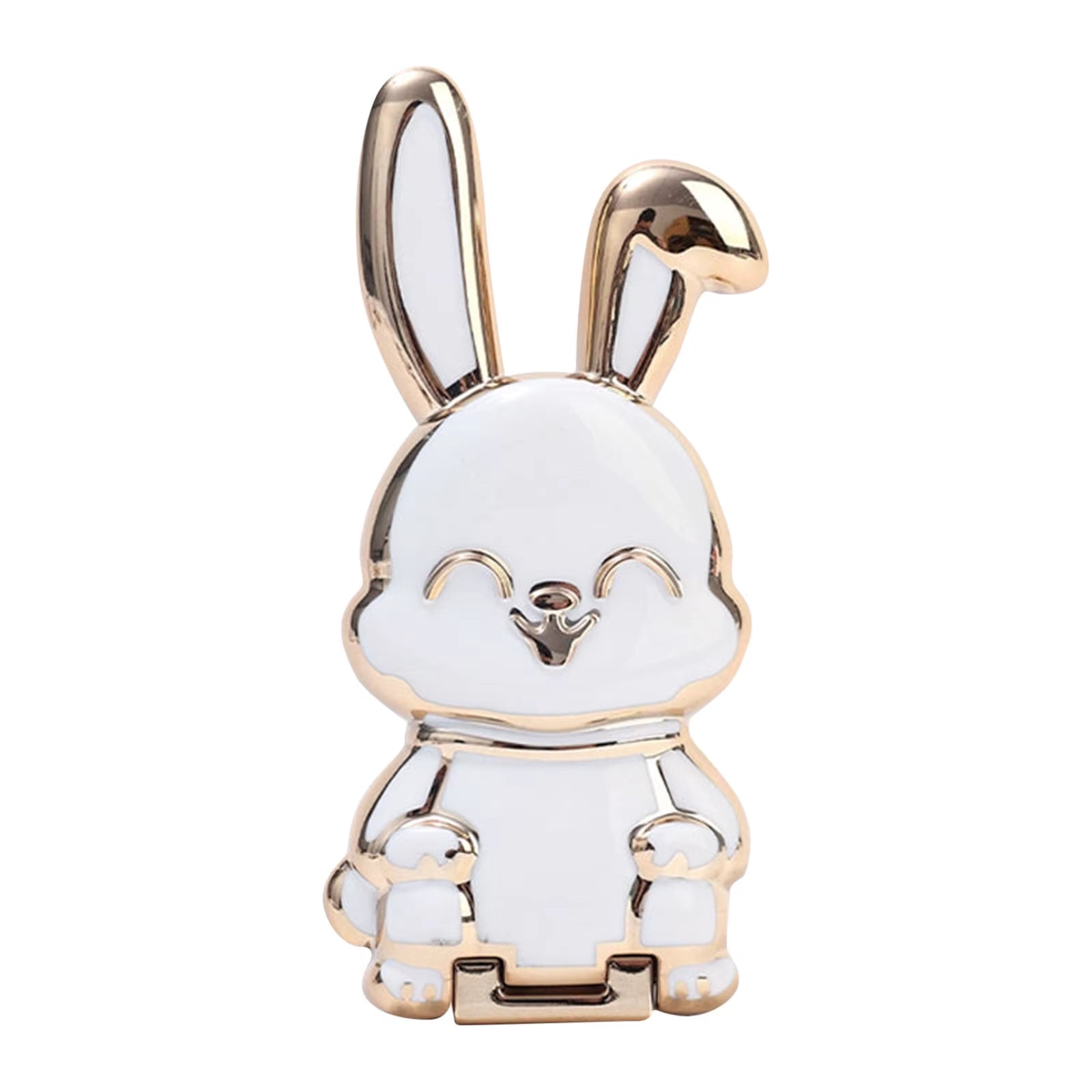 Foldable Bunny Phone Stand  Portable Holder for All Mobile Phones Cute Desk Accessories Office Home Decor